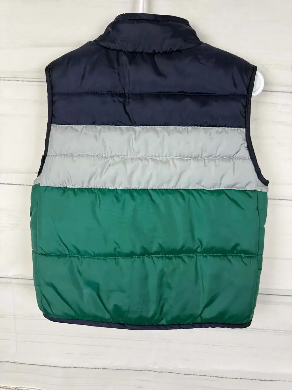 Stitch & Stone Toddler Boys Colorblock Puffer Vest Size 4T